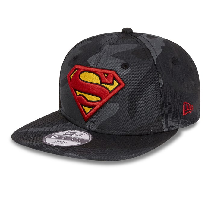 Superman Camo Lapset 9FIFTY Lippis Harmaat - New Era Lippikset Suomi FI-284379